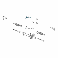 OEM 2013 Cadillac Escalade Pipe Kit, Steering Gear (Right) Diagram - 19167838