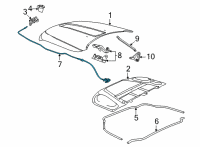 OEM Jeep MANUAL PARK AND HOOD RELEAS Diagram - 68430182AE