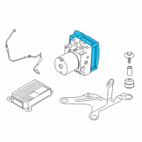 OEM 2012 BMW 550i Control Unit Dsc Repair Kit Diagram - 34-52-6-852-818