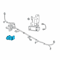 OEM Hyundai Kona Electric Ultrasonic Sensor Assembly-P.A.S Diagram - 95720-K4000-PGY