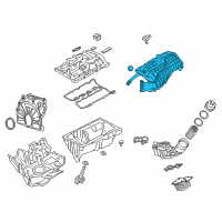 OEM 2019 BMW X3 Intake System With Charge Air Cooler Diagram - 11-61-8-603-914