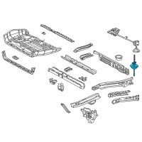 OEM 2010 Toyota Sienna Spare Carrier Diagram - 51900-45010