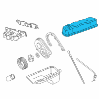 OEM 1989 Oldsmobile Cutlass Cruiser Cover Asm-Valve Rocker Arm Diagram - 10101824