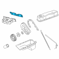 OEM 1984 Chevrolet Citation II Fitting Asm, Intake Manifold Vacuum Diagram - 10026023