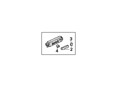 Acura 35950-SM4-G51ZQ Switch Assembly, Power Seat (Medium Taupe)