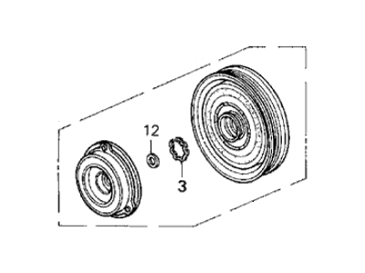 Acura 38900-P1R-003 Clutch Set