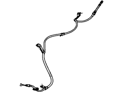 Acura 47510-TV9-A01 Wire B, Passenger Side Parking Brake