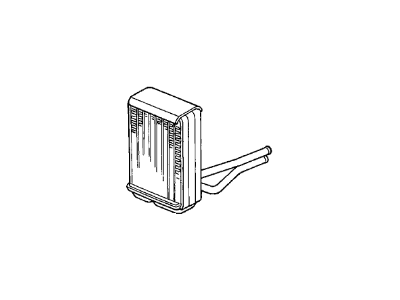 Acura 79110-SK7-A01 Core, Heater