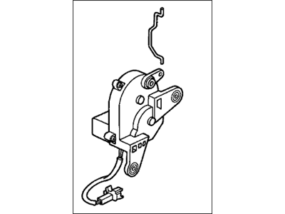 Acura 72655-SK8-004 Actuator Assembly, Left Rear Door Lock (Mitsui Kinzoku)