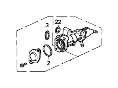 Acura 16500-PR4-A52 Valve Assembly, Fast Idle (Af21B)