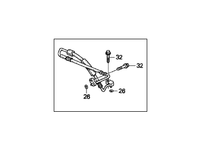 Acura 80315-SK7-A11 Hose, Discharge