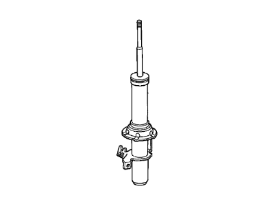 Acura 51605-SK8-014 Shock Absorber Unit, Right Front (Showa)