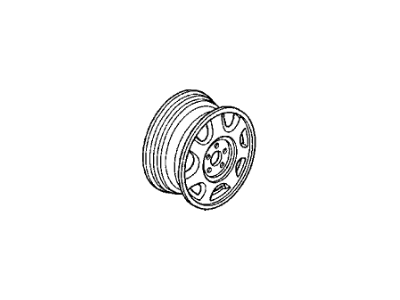 Acura 42700-SP1-A01 Disk, Aluminum Wheel (15X6 1/2Jj) (Asahi)