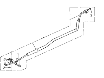 Acura 80341-SP0-A02 Pipe A, Receiver