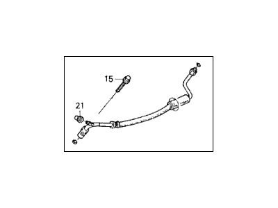 Acura 80310-SL5-A02 Hose, Suction