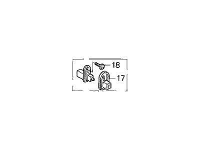 Acura 35400-SL5-A02 Switch Assembly, Door