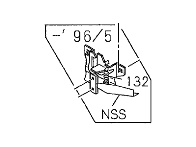 Acura 8-97810-325-0 Lock, Engine Hood