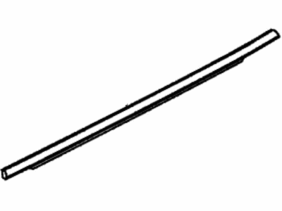 Acura 72950-TGV-A01 Molding, Left Rear Door