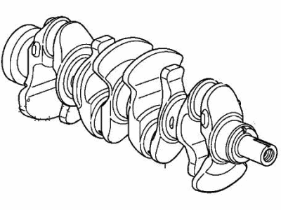 Acura 13310-RPY-G00 CRANKSHAFT
