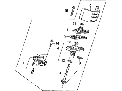 Acura 79420-SL0-000 Sensor Assembly, Speed