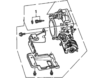 Acura 16400-PY3-A01 Body Assembly, Throttle (Gs02A)