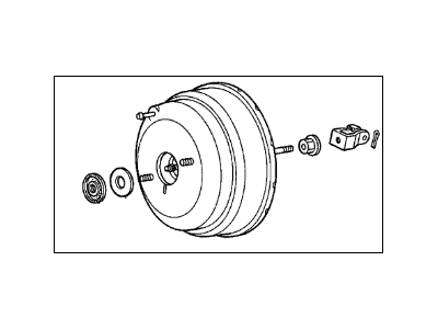 Acura 46400-SP0-A02 Power Assembly, Master (8"+9")