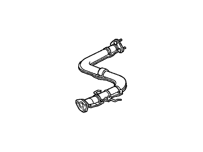 Acura 18220-SP0-406 Set, Exhaust Pipe