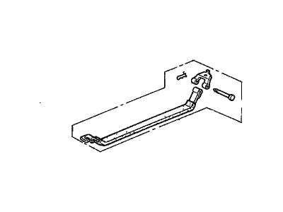 Acura 17522-SP0-010 Band Assembly, Driver Side Fuel Tank Mounting