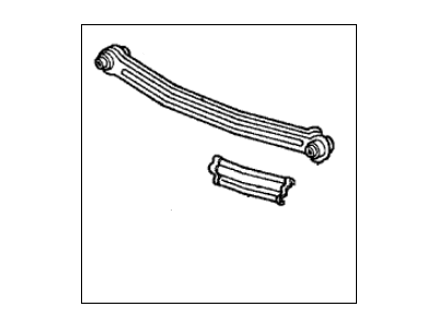 Acura 52560-SP0-A00 Arm B, Left Rear (Lower)