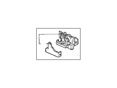 Acura 74120-SK7-013 Lock Assembly, Hood