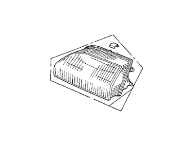 Acura 33900-SK7-A01 Foglight Unit, Passenger Side