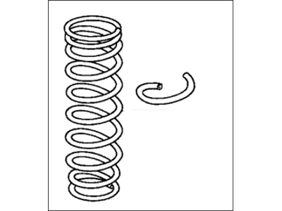 Acura 52441-SK7-A03 Spring, Rear