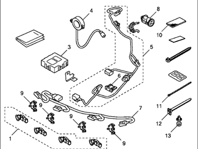 Acura 08V67-TZ5-200A Back Up Sensor Attachment