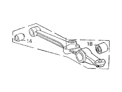 Acura 51350-SD4-030 Arm, Right Front (Lower)