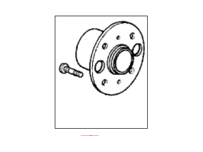 Acura 52111-SG0-300 Knuckle, Right Rear