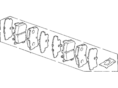 Acura 43230-SD4-015 Caliper Assembly, Left Rear (Cl11H) (Tokiko)