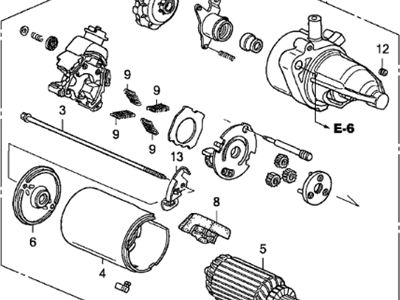 Acura 31220-PSA-J52 Gear Set, Reduction