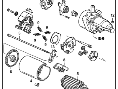 Acura 06312-PND-505RM Starter, RM