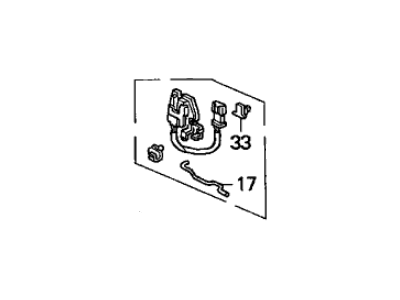 Acura 74850-SL0-003 Lock Assembly, Trunk