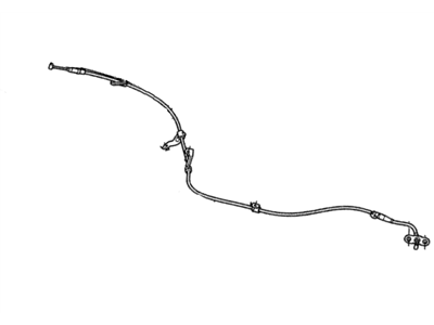 Acura 47560-TK4-A01 Wire, Driver Side Parking Brake