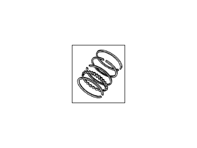 Acura 13011-P0G-A01 Ring Set, Piston (STD) (Teikoku)