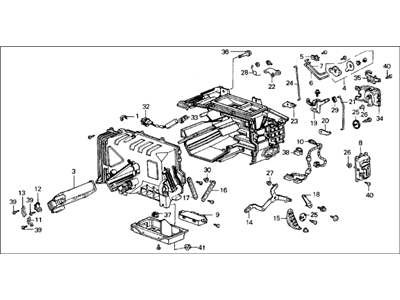 Acura 79100-SD4-A43 Heater Unit Assembly (Automatic Air Conditioner)