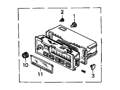 Acura 80650-SG0-H41 Control Assembly, Automatic Air Conditioner