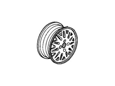 Acura 42700-ST7-A51 Disk, Aluminum Wheel (14X5 1/2Jj)