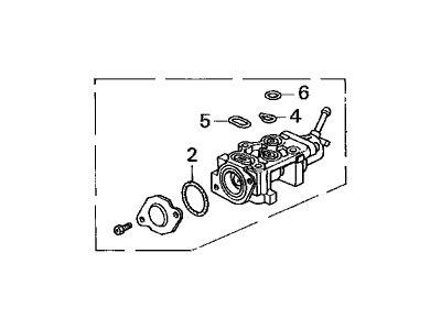 Acura 16500-P72-000 Valve Assembly, Fast Idle (Af42A)
