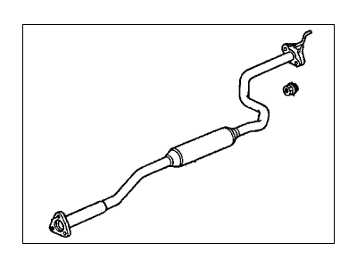 Acura 18220-ST7-A61 Pipe B, Exhaust