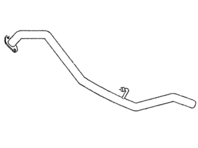 Acura 8-97165-819-1 Pipe, Rear Exhaust