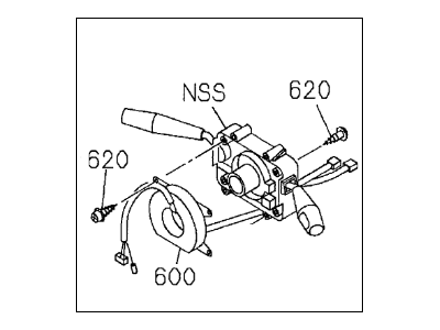 Acura 8-97163-931-5 Switch Combination