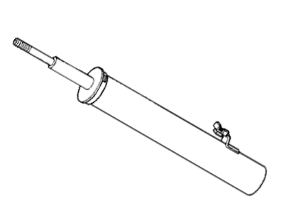 Acura 51606-SE7-A01 Shock Absorber Unit, Left Front (Showa)