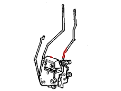 Acura 75450-SE7-A02 Lock Assembly, Left Front Door